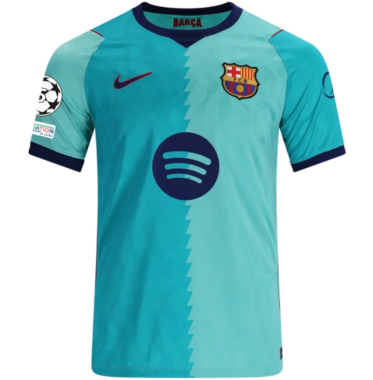 Men's Replica Nike Pedri Barcelona Third Jersey 26/27 - UCL