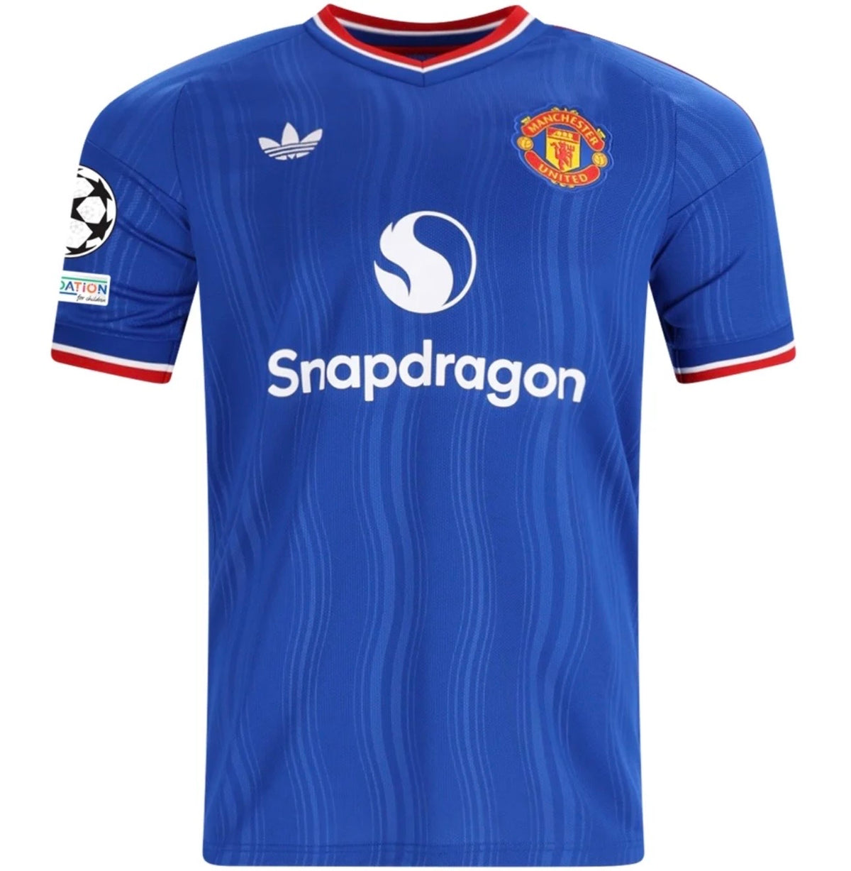 Men's Replica adidas Mainoo Manchester United Third Jersey 26/27 - UCL