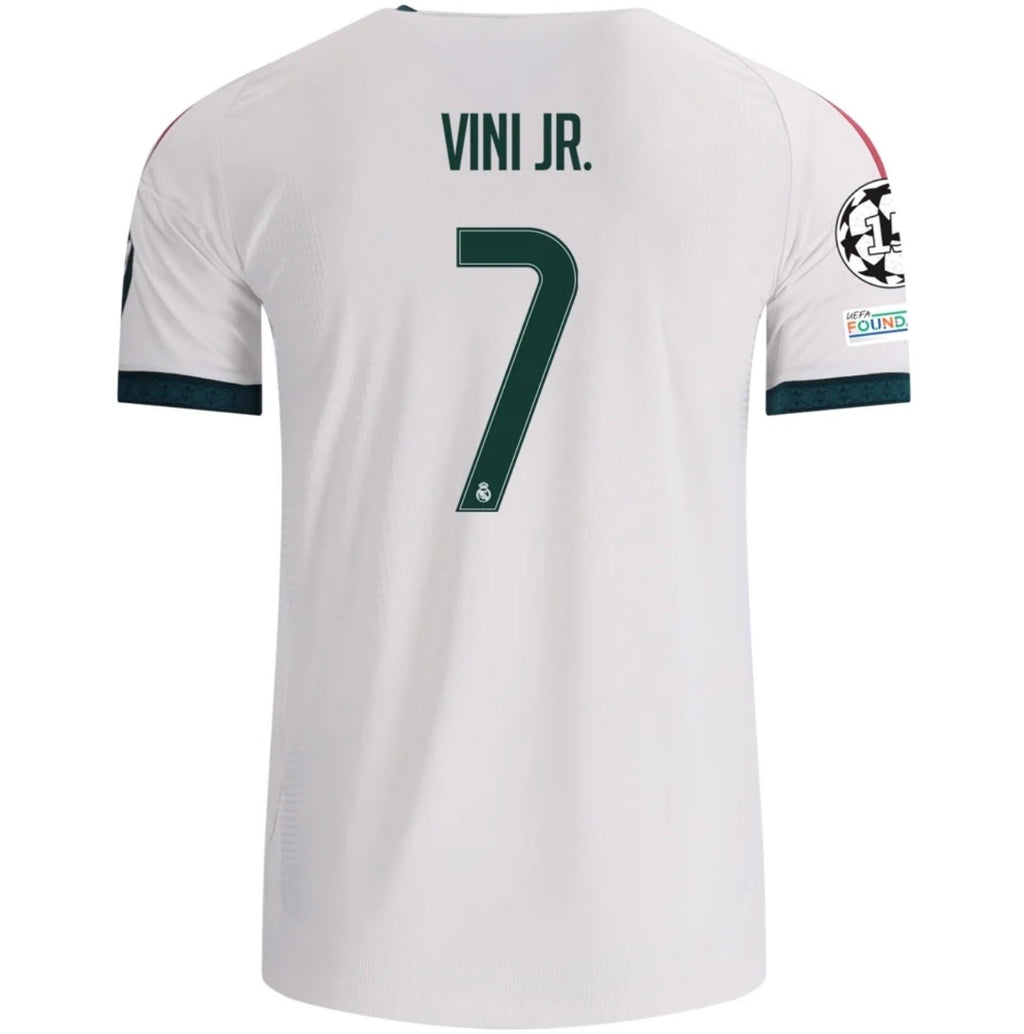 Men's Authentic adidas Vini Jr. Real Madrid Home Jersey 26/27