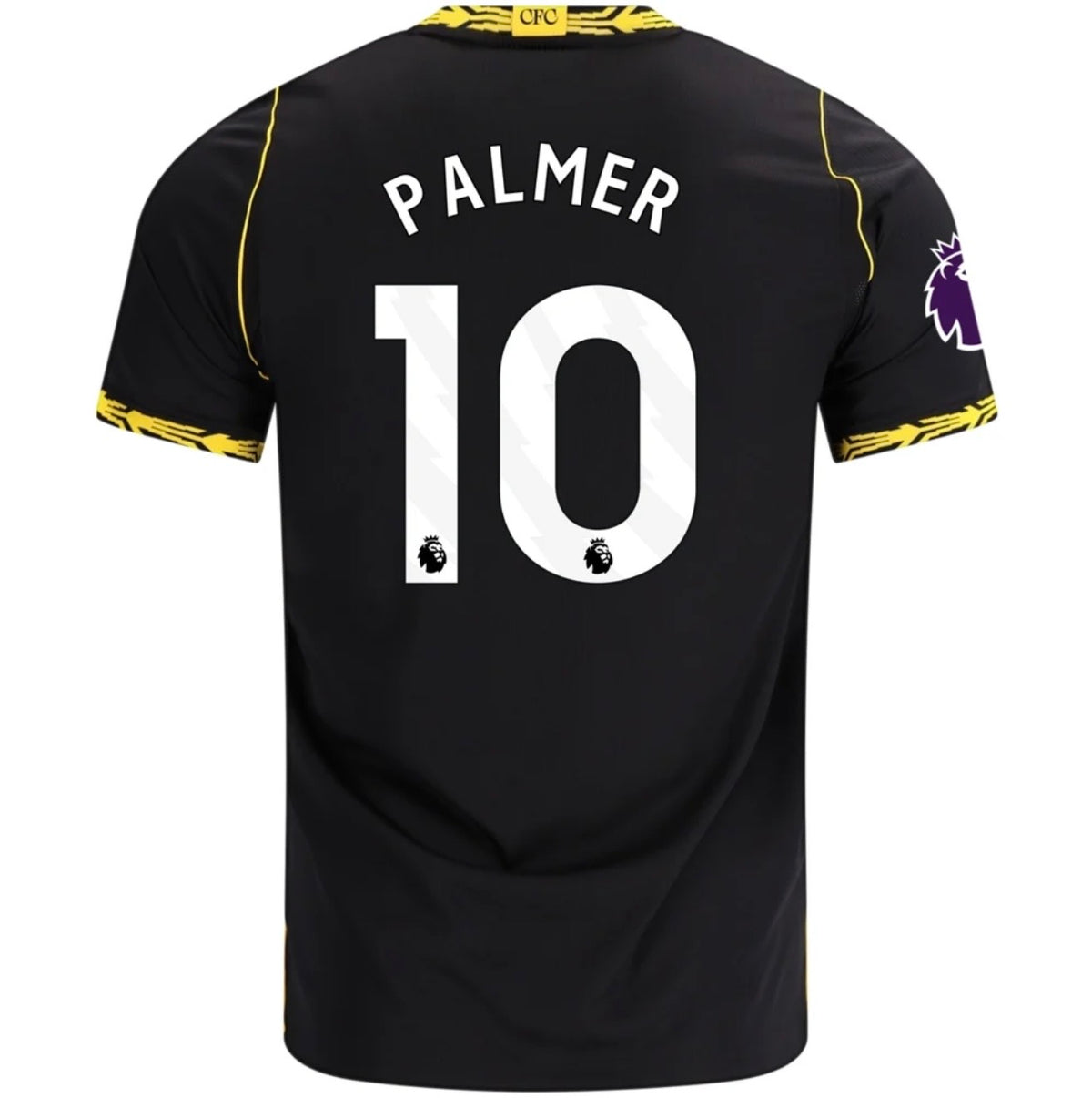 Men's Replica Nike Palmer Chelsea Away Sponsor Jersey