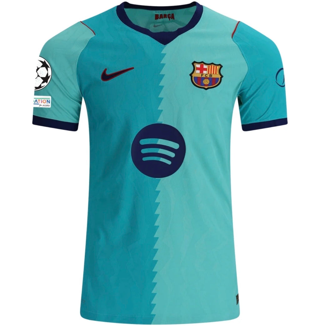 Men's Authentic Nike Raphinha Barcelona Third Jersey 26/27 - UCL
