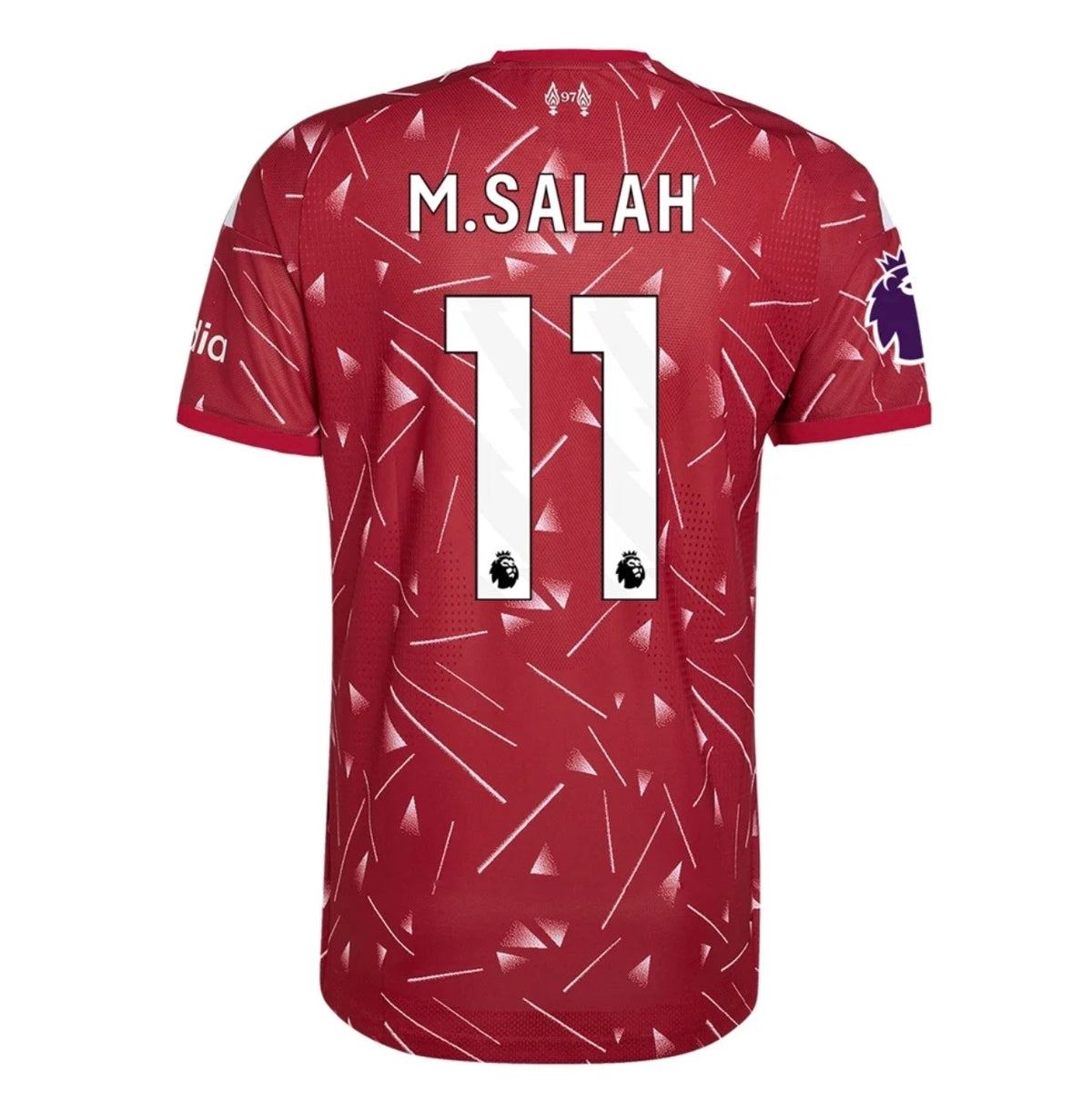 Men's Authentic adidas M. Salah Liverpool Home Jersey 26/27