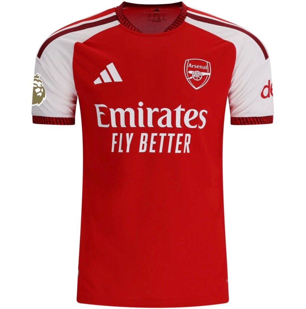 Men's Authentic adidas Rice Arsenal Home Jersey 26/27