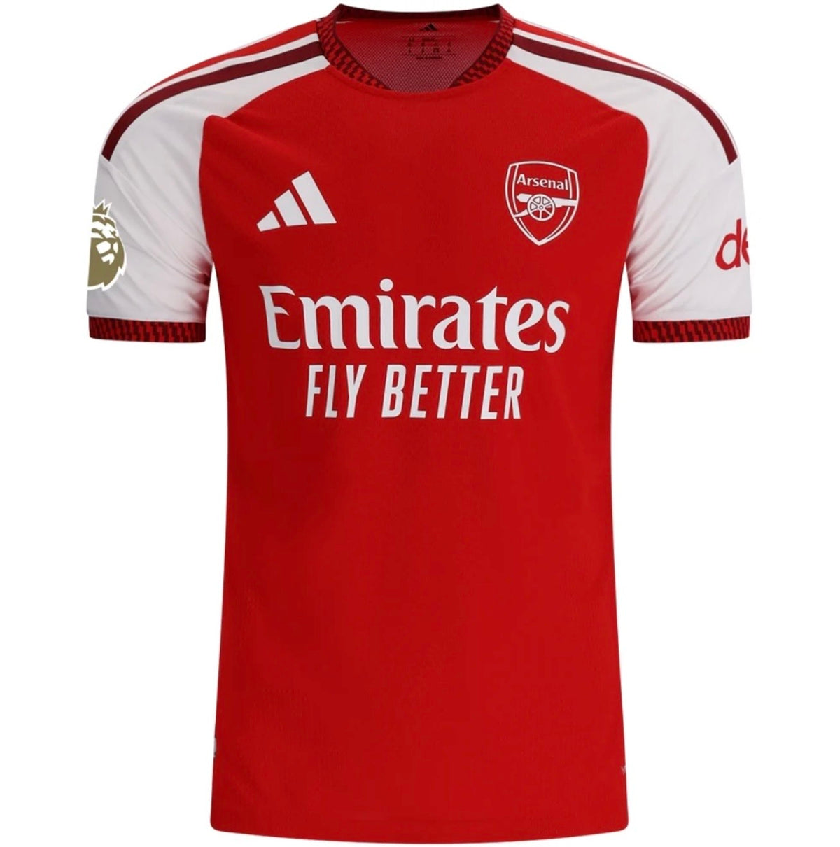 Men's Authentic adidas Rice Arsenal Home Jersey 26/27