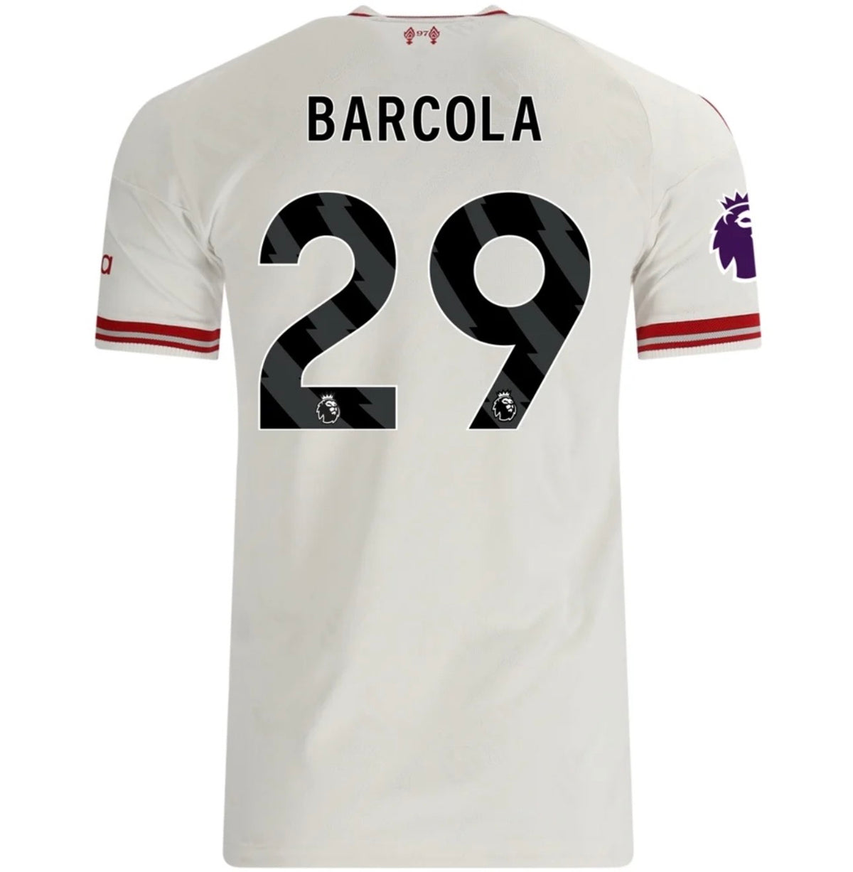 Men's Authentic adidas Barcola Liverpool Away Jersey 26/27