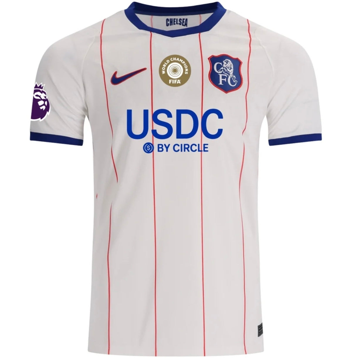 Men's Replica Nike James Chelsea Third Sponsor Jersey 26/27