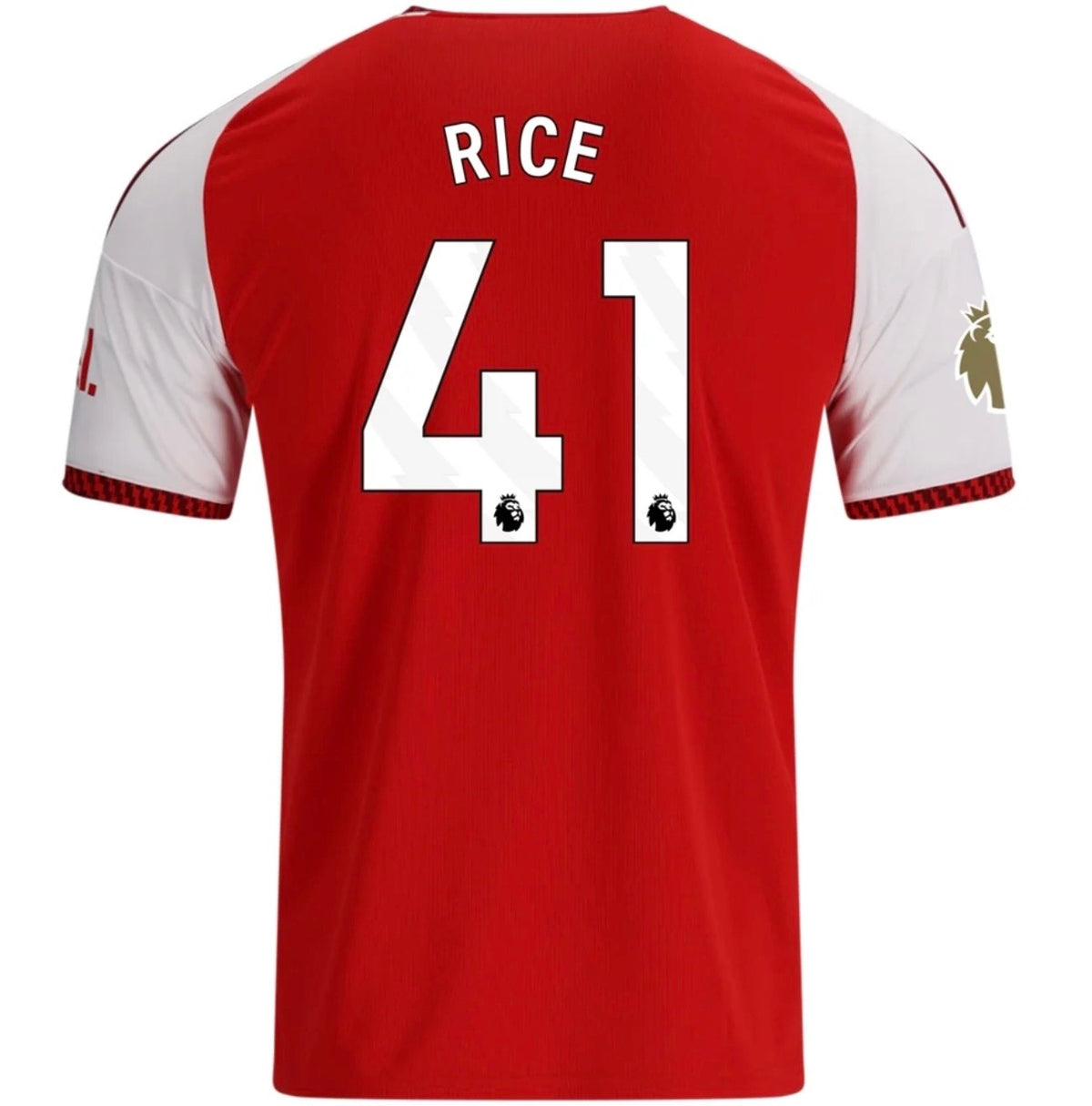 Men's Replica adidas Rice Arsenal Home Jersey 26/27