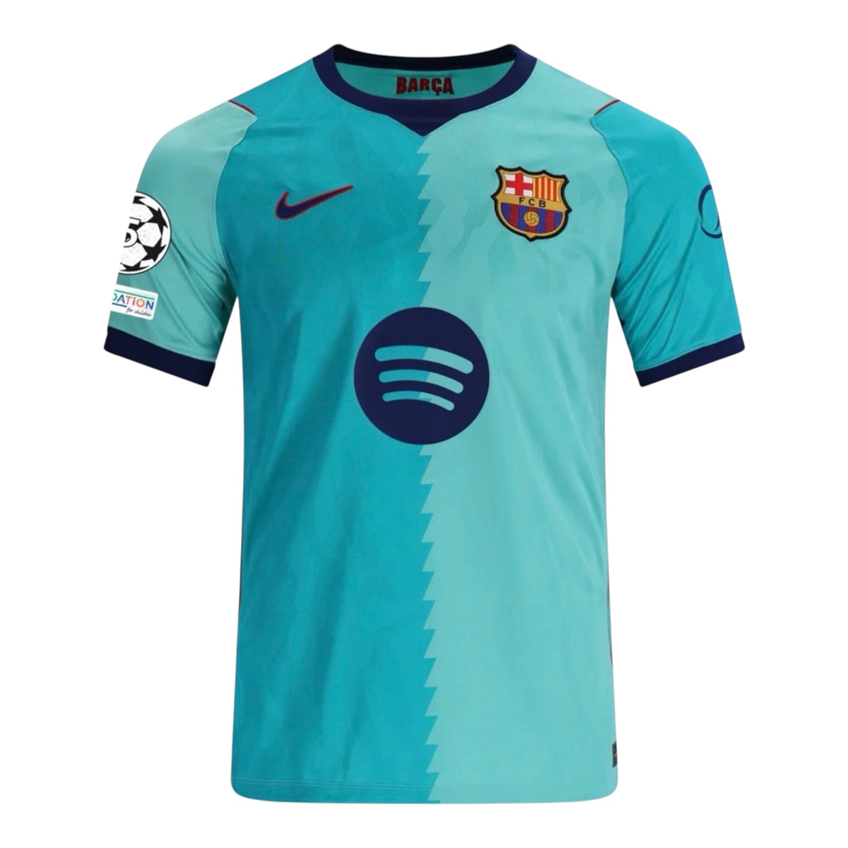 Men's Replica Nike Raphinha Barcelona Third Jersey 26/27 - UCL
