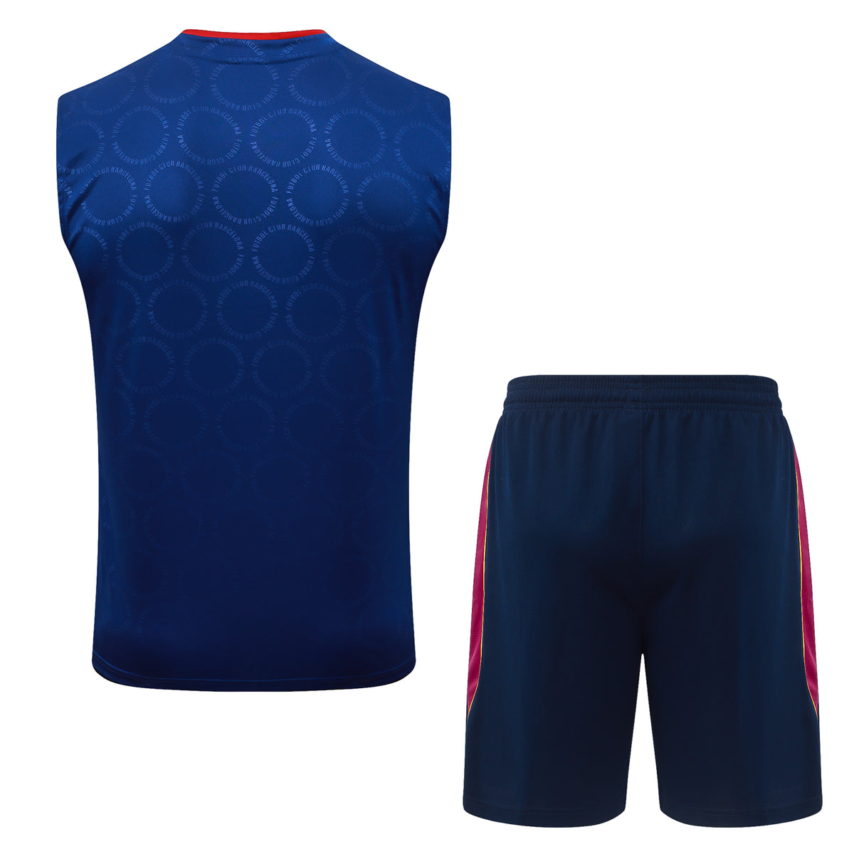FC Barcelona 26/27 Sleeveless Training Jersey & Shorts Set – Blue