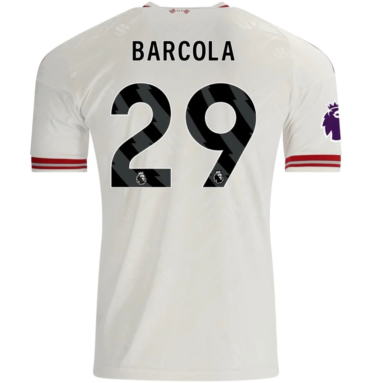 Men's Replica adidas Barcola Liverpool Away Jersey 26/27