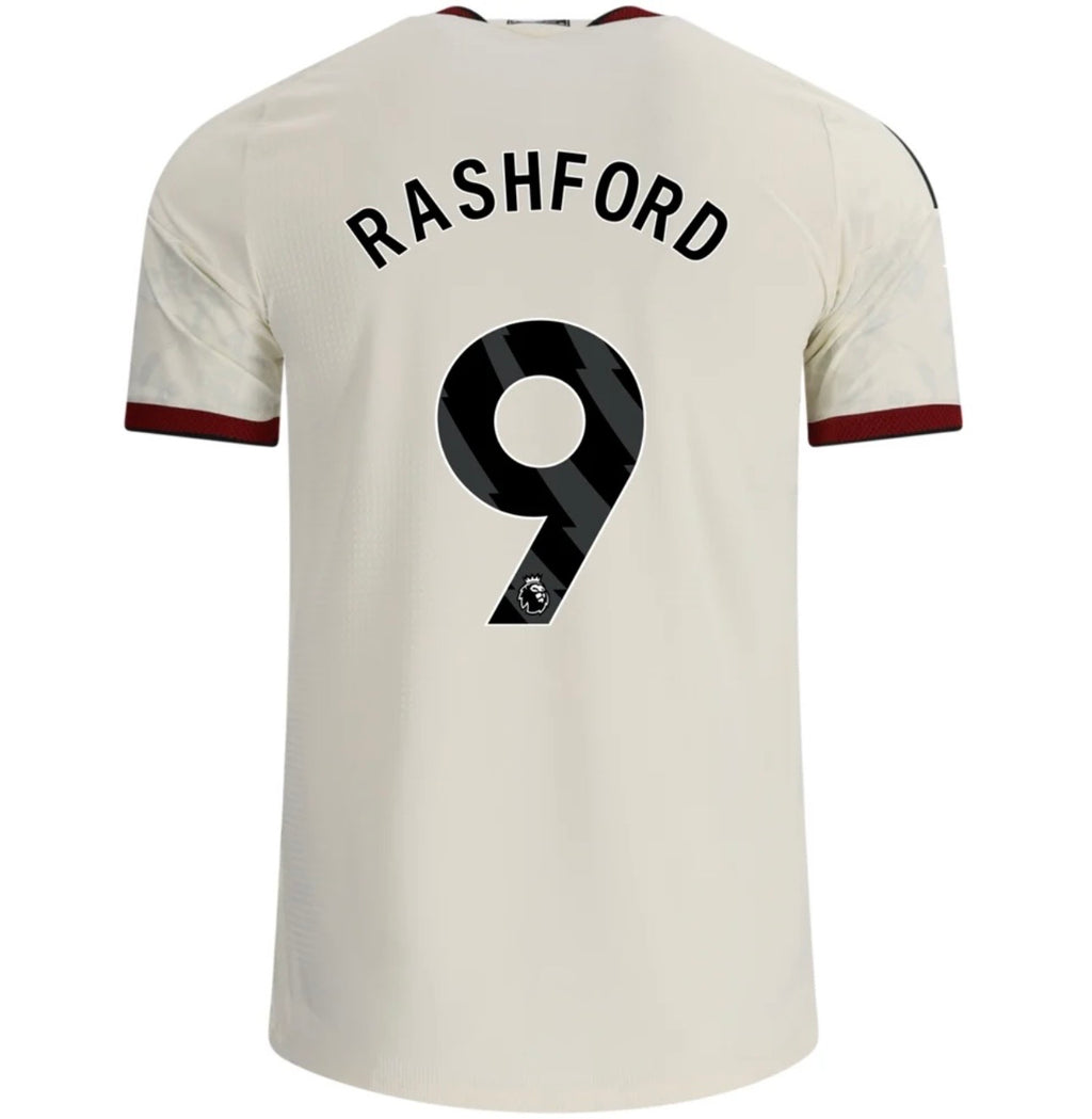 Men's Authentic adidas Rashford Manchester United Third Jersey 26/27