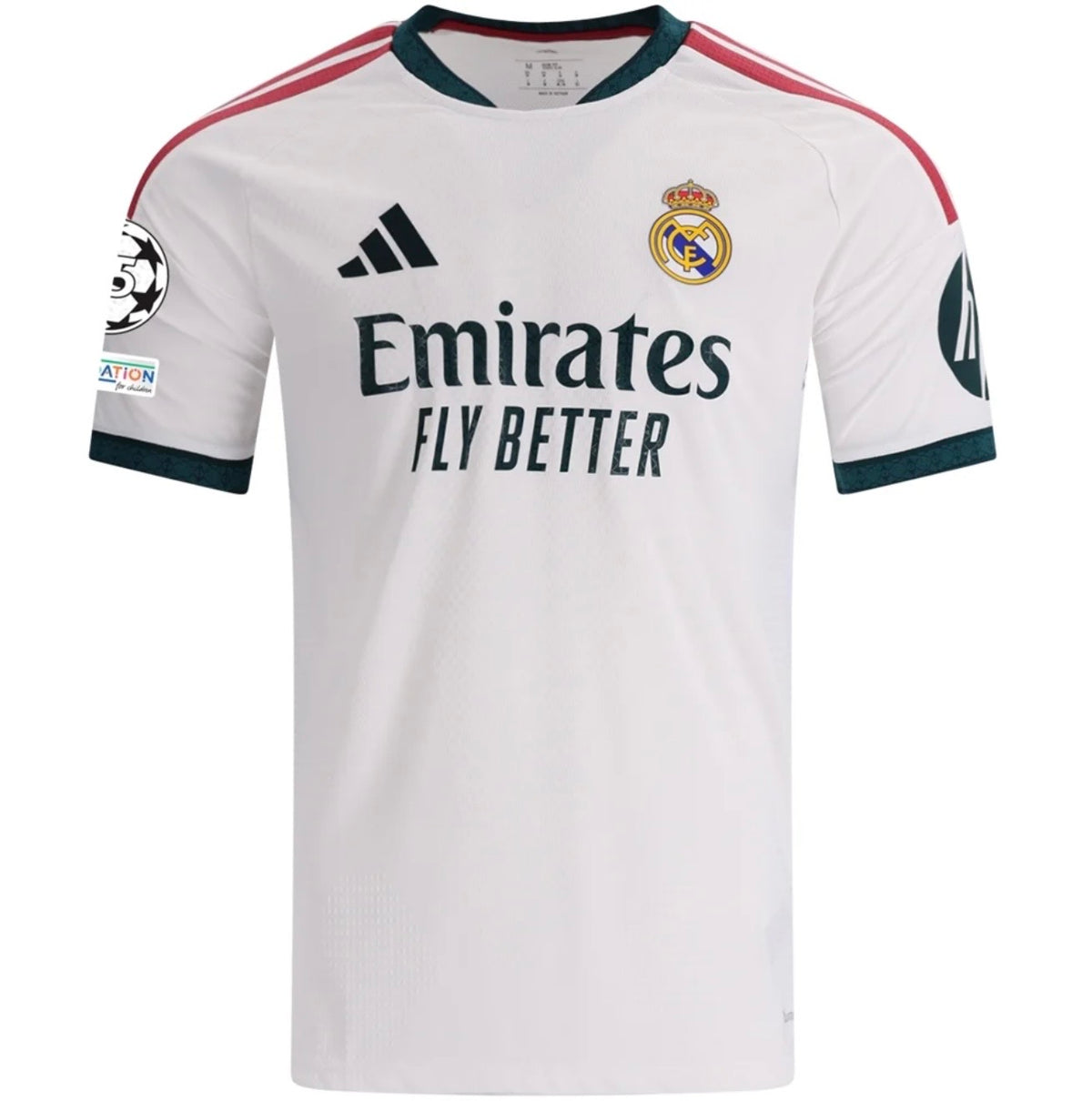 Men's Authentic adidas Bernardo RealMadrid Home Jersey 26/27