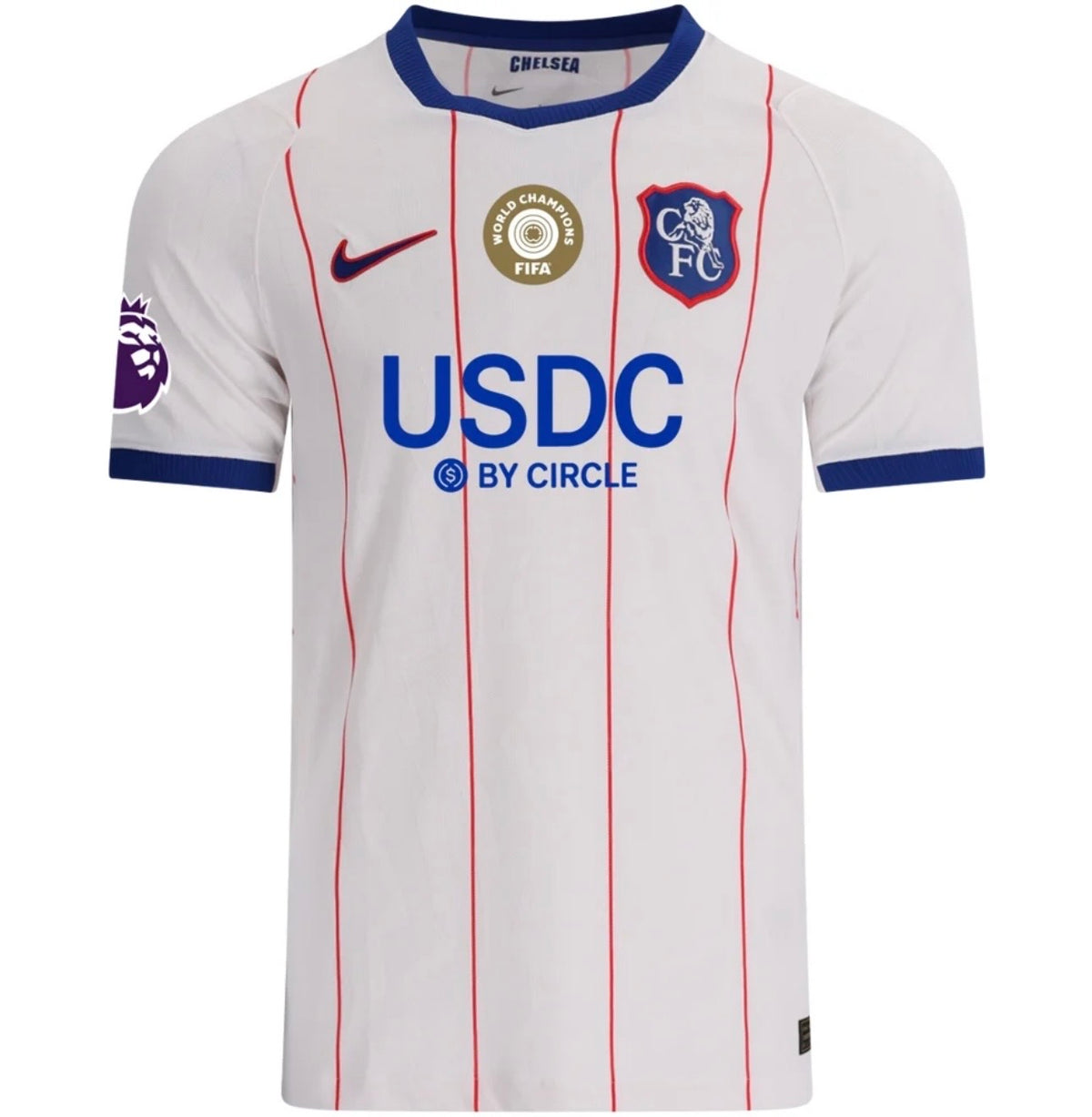 Men's Authentic Nike Caicedo Chelsea Third Sponsor Jersey 26/27