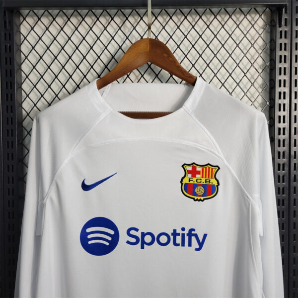 FC Barcelona 23/24 Away Kit -Long Sleeve- – Fan Version - Image 4