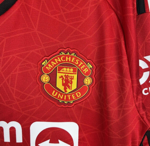 Manchester United 23/24 Home -Long Sleeve- – Fan Version - Image 5