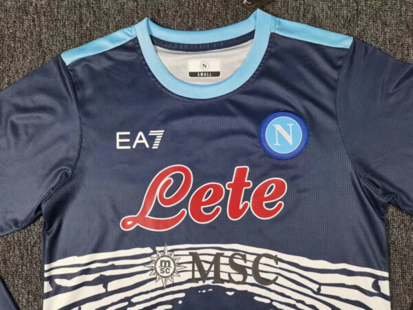 Napoli Maradona Limited Edition Kit -Long Sleeve- – Fan Version - Image 3