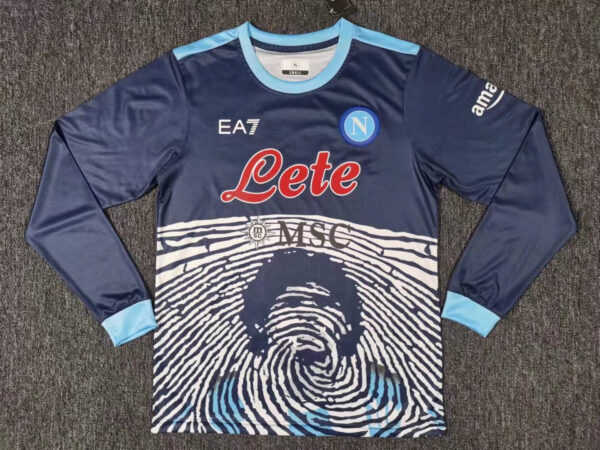 Napoli Maradona Limited Edition Kit -Long Sleeve- – Fan Version