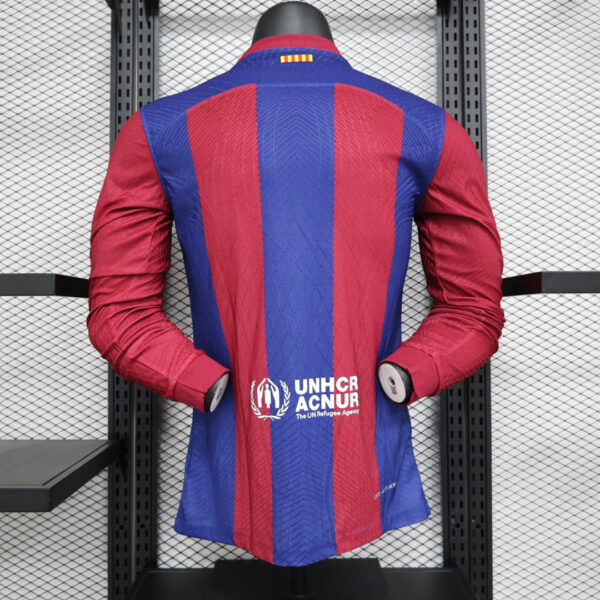 FC Barcelona 23/24 Home Kit -Long Sleeve- – Player version - Image 2