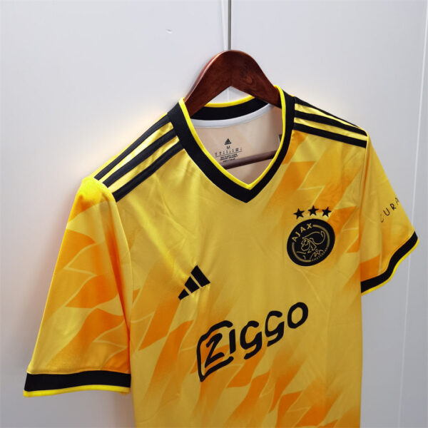 Ajax 23/24 Away Yellow Kit – Fan Version - Image 6