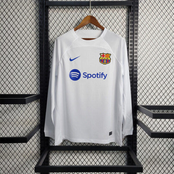 FC Barcelona 23/24 Away Kit -Long Sleeve- – Fan Version