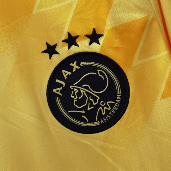 Ajax 23/24 Away Yellow Kit – Fan Version - Image 5