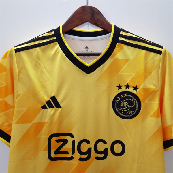 Ajax 23/24 Away Yellow Kit – Fan Version - Image 9