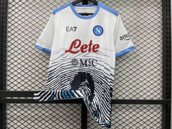 Napoli Maradona Limited Edition White Kit – Fan Version - Image 3