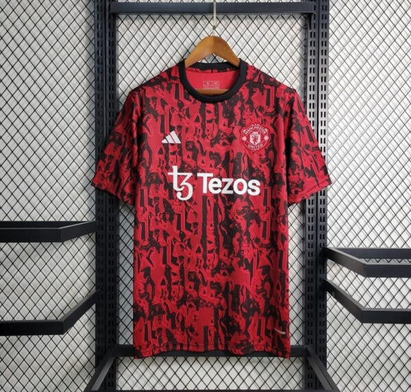 Manchester United 23/24 Red Black Training – Fan Version