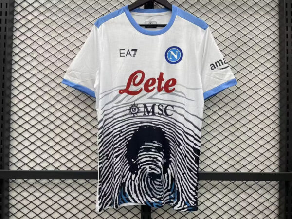 Napoli Maradona Limited Edition White Kit – Fan Version