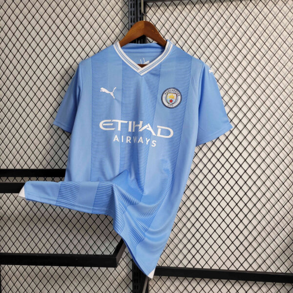 Manchester City 2023/24 Home Kit – Fan Version - Image 2