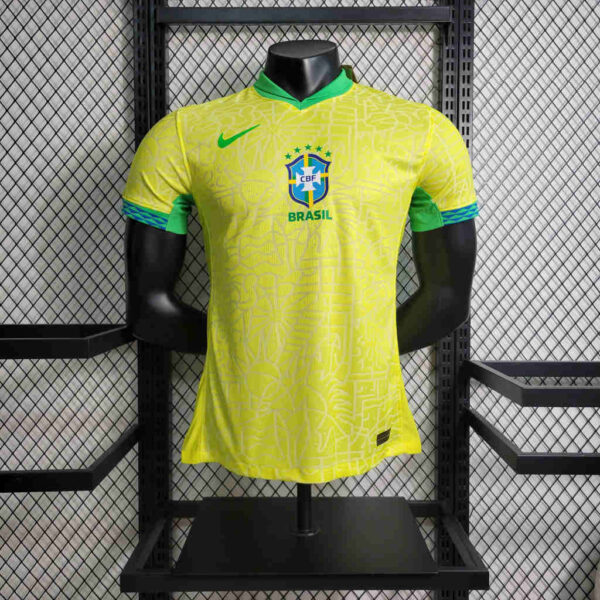 Brazil 2024/25 Home Kit – Player Version