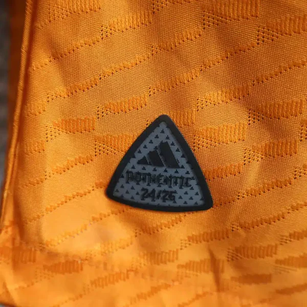 Real Madrid 24/25 Orange Y-3 Kit – Player version - Image 4