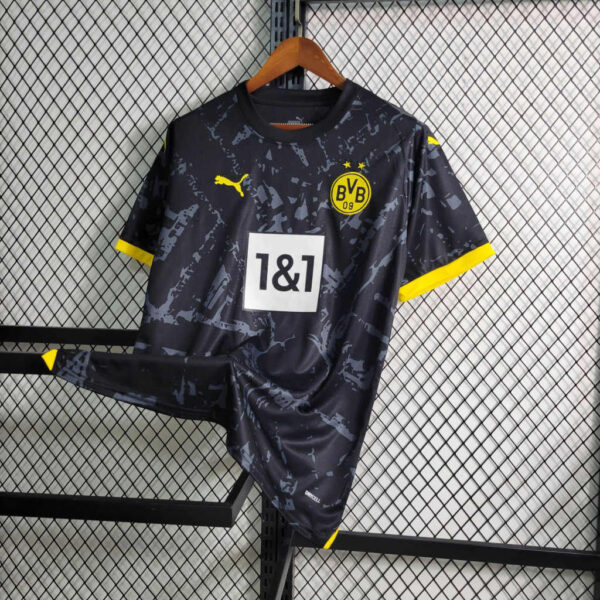 Borussia Dortmund - 23/24 Away Kit - Fan Version - Image 2