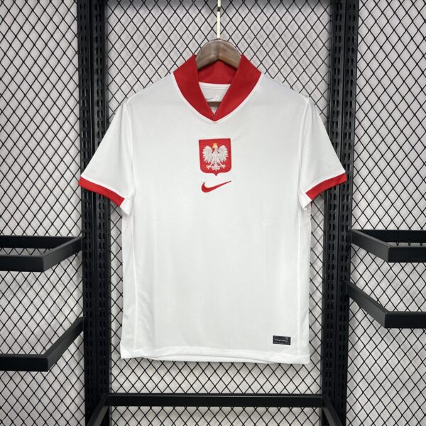 Poland 2024/2025 Home Jersey Euro24 - Fan Version