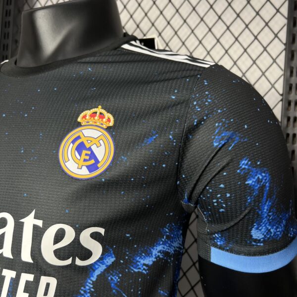 Real Madrid Ocean Blue Jersey 24/25 – Player version - Image 3