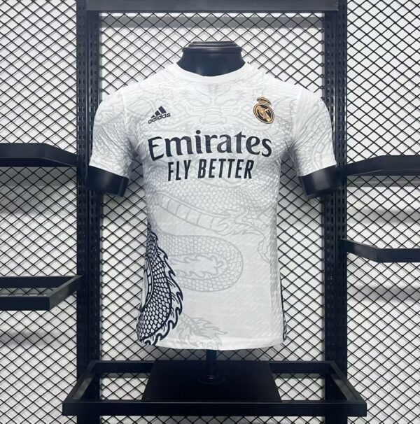 Real Madrid 2024/25 Dragon Special Edition White Jersey - Player Version