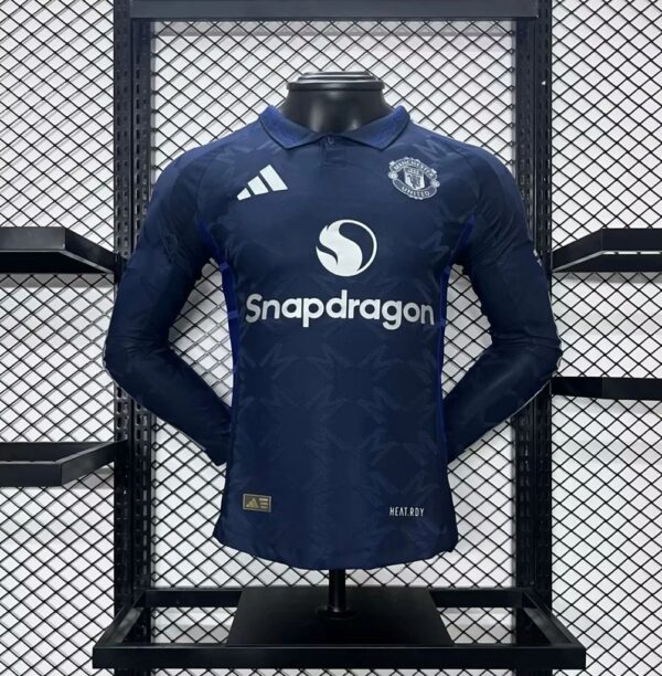 Manchester United Away Kit 2024/2025 - Long Sleeve- – Player Version