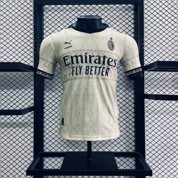 Ac Milan x Pleasures White Jersey – Player Version